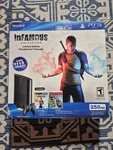 New Sony PS3 Super Slim 250 Gb Infamous Uncharted Bundle Sealed. Price: $699.00.
