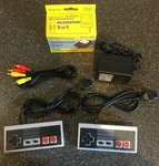 New Nes 2 Controllers + Ac Adapter Power Cord Av Video Cables Nintendo System. Price: $24.95.