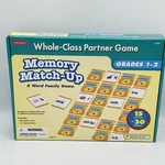 Lakeshore LL221 Whole Class Partner Game Word Family Memory Match Up Grade 1-2 Used. Price: $18.39.
