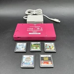 Nintendo Dsi Console/hot Pink/tested W/new CHARGER/5 Games/free Shipping/euc Used. Price: $99.95.