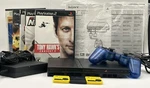 Sony PS2 Slim Black Console 1 Controller 5 Games 3 Memory Cards Manual Tested Used. Price: $124.99.