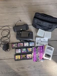 Sega Gear Console Lot W/ 10 Games, Adapter, Battery Pack, Case & Manuals Used. Price: $147.97.