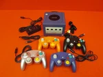 Gamecube Console Purple Indigo With Controllers Very Good 9409 Used. Price: $189.94.