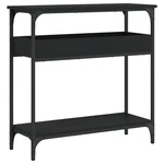 Console Table With Shelf Hallway Stand Side Sofa Engineered Wood Vidaxl New. Price: $75.99.