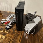 Nintendo Wii Black RLV-001 Gamecube Compatible Tested Used. Price: $39.99.