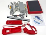 Nintendo Wii Mini Red Console RVL-201 Top Loader Sports Resort Used Works. Price: $149.95.