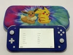 Nintendo Switch Lite Blue- Hdh 101 Very Good Used, W/pok Mon Case. Price: $125.00.