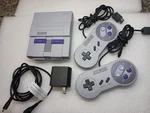 Super Nintendo Snes Classic Edition Mini Console - Authentic Oem Both Remotes Used. Price: $110.00.