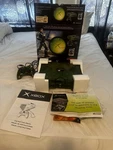 Microsoft Xbox Halo Special Edition Green Console Ntsc W/ Manuals Ctrl Used. Price: $650.00.