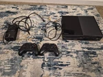 Microsoft Xbox One Black Console With Power Cord And Two Controllers Used. Price: $100.00.