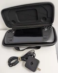 Valve Steam Deck Oled 512GB Model Black Handheld Gaming System + Case/charger Used. Price: $724.99.