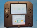 Nintendo 2DS Handheld System Black/blue With Oem Stylus, No Charger. Tested Used. Price: $110.00.