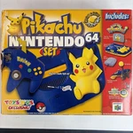 Unused Mint Open Box Nintendo Pokemon Special Pikachu Edition N64 Complete. Price: $2195.00.