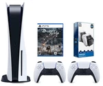 Playstation 5 Disc Version Extra Controller-red/chargingdock/darksouls Game New. Price: $825.00.