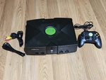 Microsoft Original Console Bundle! Xbox! 1 Controller! W/ All Cords! Used. Price: $139.99.