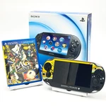 Sony Ps Vita PCH-1000 Black Console 8GB Persona 4 Skin With Game Japanese Mint Used. Price: $255.00.