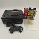 Sega Genesis & Cd Model 1 Tested Working System Bundle Console Lot W/ Hookups Used. Price: $500.00.