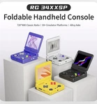 Brand New Anbernic Rg 34XXSP Gaming Handheld Gray, 64GB (ships From Usa). Price: $79.99.