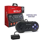 Hyperkin "scout" Premium Controller For Super Nes, Retron 2, 3 - Space Black New. Price: $17.50.