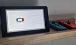 Unpatched HAC1 Nintendo Switch Handheld Red/blue Joy-cons Mario Party Bundle Open. Price: $240.99.