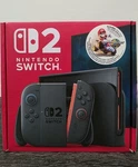 Nintendo Switch 2 Console+mario Kart World Bundle New. Price: $649.99.