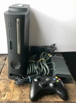 Microsoft Xbox 360 Black Console W/ Power Cable & 120GB Hdd - Tested Works Used. Price: $119.00.