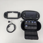 Ps Vita PCH-1001 Bundle Console -charger- Case- 5 Games Sony Playstation Used. Price: $254.80.