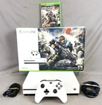 Microsoft Xbox One 1TB White Console With Gears War 4 Game - Tested Working Used. Price: $149.99.