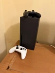 Microsoft Xbox Series 4K Uhd Console Black Wi-fi Blu-ray Two Controllers Open. Price: $155.00.