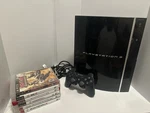 Sony PS3 Fat CECHP01 320GB Hdd - Restored New Thermal Paste, 6 Game Bundle Used. Price: $151.99.