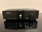 Microsoft Xbox Black Console X01267-001 Dvd Playback Controller Remote Open. Price: $300.00.