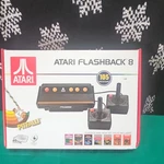 Atari Flashback 8 Plug Play Console 105 Games Two Wired Controllers New. Price: $20.00.