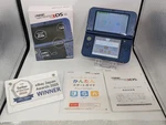 B6500 Nintendo New 3DS Xl Console Metallic Blue W/box Manual Fx Used. Price: $249.99.