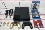 Sony Playstation PS4 Console Bundle 500GB + Games - Same Day Ship Warranty Used. Price: $149.99.