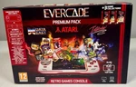 Handheld Evercade Premium Pack W/ Atari, Interplay, Data East Cartridges Nice! Used. Price: $165.00.