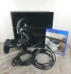 Sony Playstation Star Wars Darth Vader Bundle Game Console PS4 Tested Used. Price: $115.00.