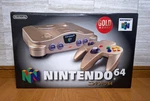 New Nintendo Gold Toys Us N64 Console Japan *good Box - Collectors Item*. Price: $799.99.