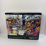 Nintendo Wii Console Game System Super Smash Bros Splatoon Deluxe Set Used. Price: $224.49.