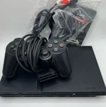 Sony PS2 Playstation Slim Console SCPH-75004 Working Complete Game Cables Usato. Price: $69.61.