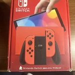 Nintendo Switch Oled Mario Console 64GB Open. Price: $295.00.