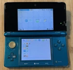 Nintendo 3DS Handheld System - Light Blue Charger, Stylus 32GB/SD Card Used. Price: $160.00.
