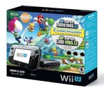 Nintendo Wii Black Premium Pack 32GB New Super Mario Bros Luigi Used. Price: $269.99.