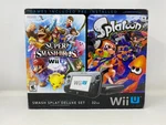 Nintendo Wiiu 32GB Console: Smash Splat Deluxe Set Used Missing Accessories. Price: $299.99.