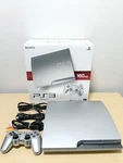 Sony Playstation PS3 Slim Satin Silver CECH-2500A 160GB Console Boxed Tested Used. Price: $220.00.