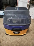 Nintendo Gamecube Storage Case Station Rack With Console And Games Used. Price: $399.99.