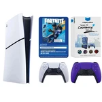 Sony Playstation 5 Digital Fortnite Bundle + Extra Controller - Galactic Purple New. Price: $719.99.
