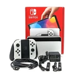 Nintendo Switch (console Not Included) Oled 64GB Handheld Joysticks White Open. Price: $89.99.