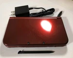 "new" Nintendo 3DS Xl Red With Stylus & Charger - Ships Today Used. Price: $391.91.