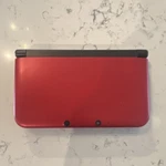 Nintendo 3DS Ll Red Black Handheld Wi-fi Capability Audio Jack Used. Price: $195.00.