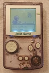 Digi Game Cool Boy Dmg Clone Translucent Rare Kongfeng Backlit Used. Price: $149.99.